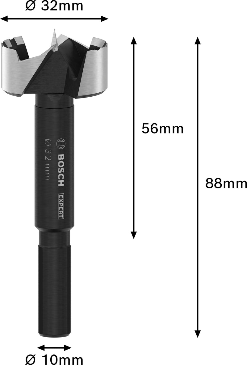 Broca Bosch EXPERT Wood Forstner, Ø 32 mm