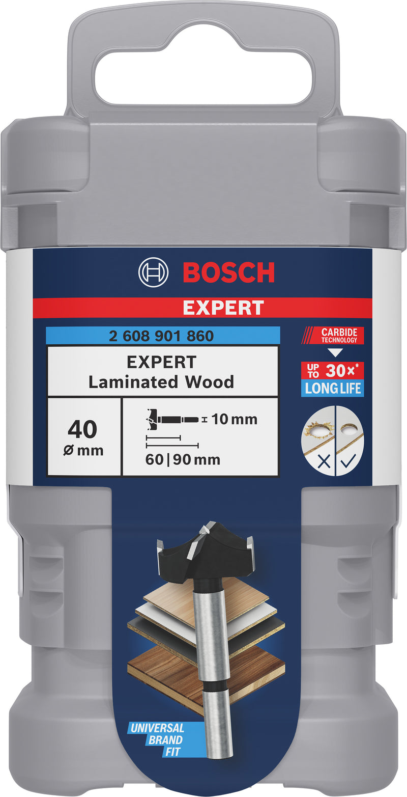 Bosch EXPERT Laminated Wood Hinge Cutting Bit,