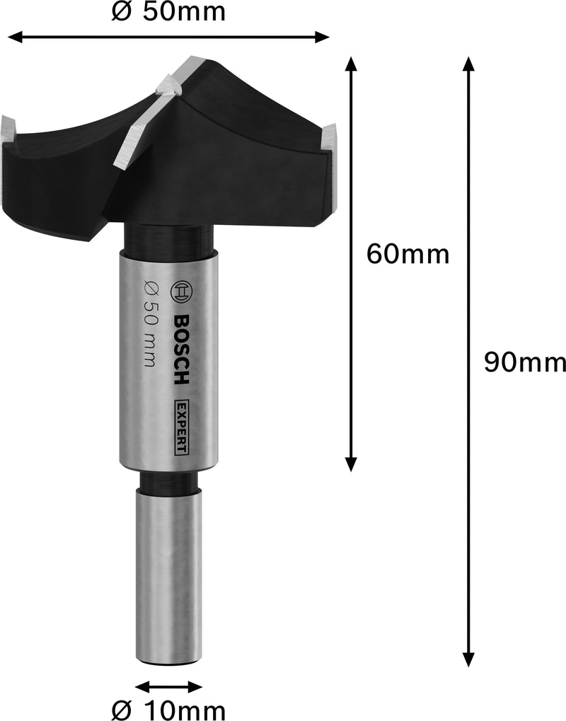 Bosch EXPERT Laminated Wood Hinge Cutting Bit,