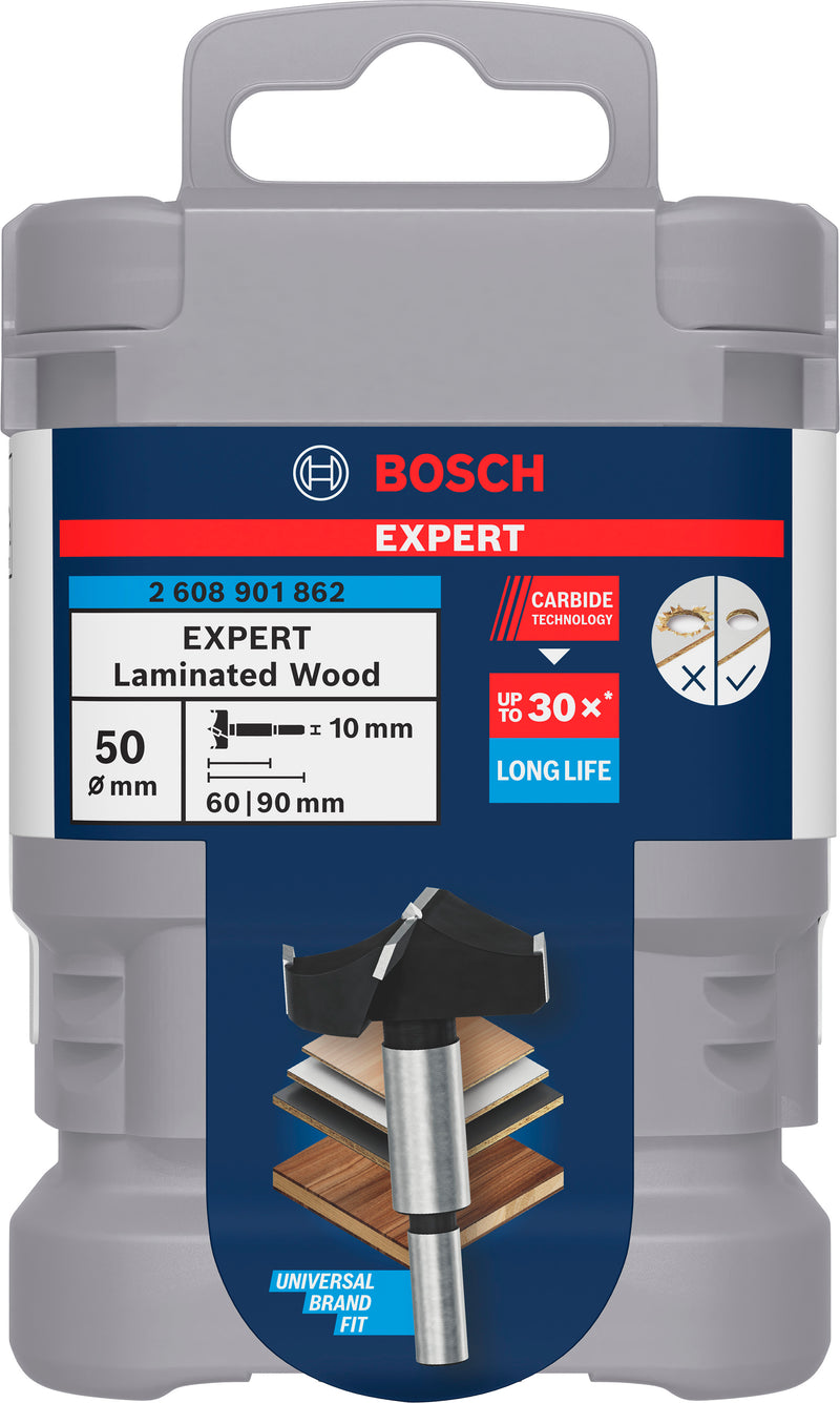 Bosch EXPERT Laminated Wood Hinge Cutting Bit,