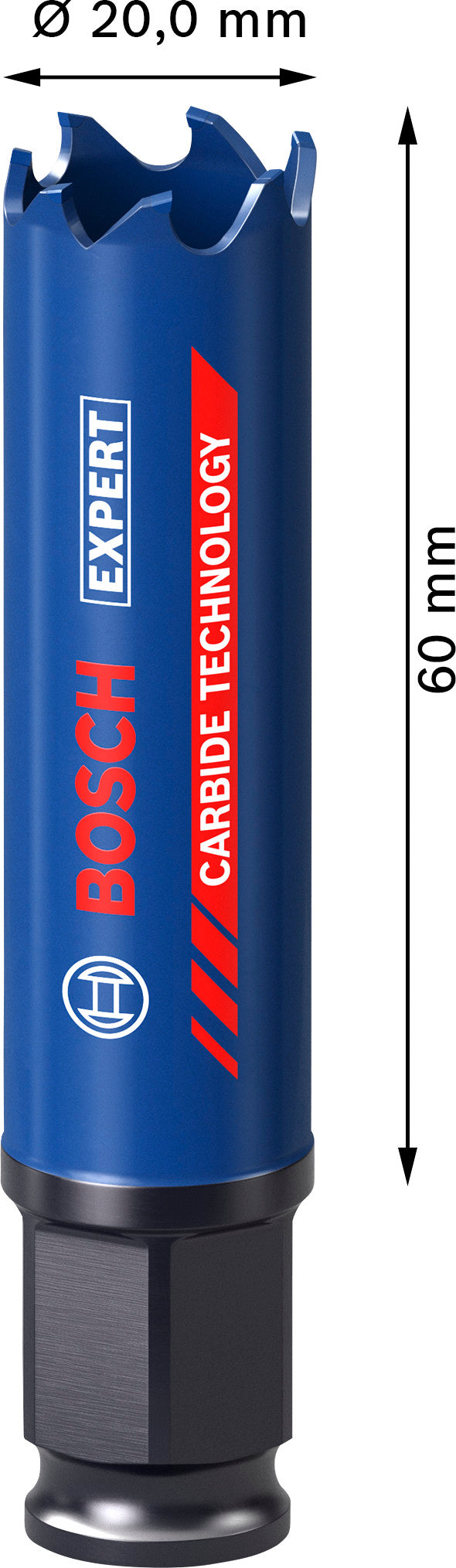 Bosch Accessories Hole Saws (EXPERT Multi Material Power Change Plus Hole Saw, 20 x 60 mm)
