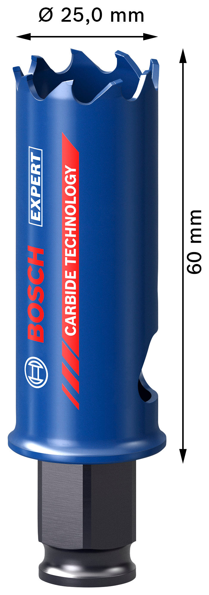 Serras craneanas Bosch Accessories (Serra craneana EXPERT Multi Material Power Change Plus, 25 x 60 mm)