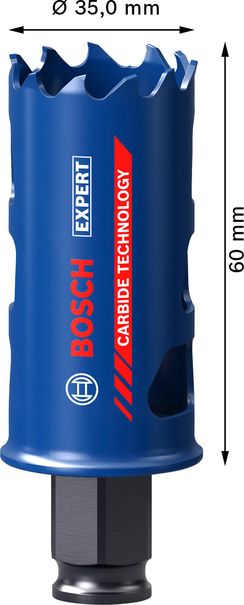 Bosch Accessories Hole Saws (EXPERT Multi Material Power Change Plus Hole Saw, 35 x 60 mm)