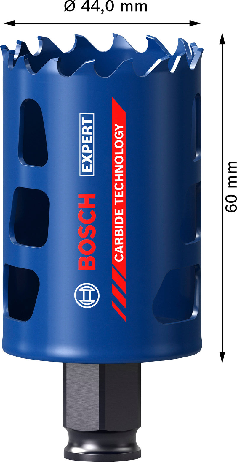Accesorios Bosch para sierras de corona (sierra de corona EXPERT Multi Material Power Change Plus, 44 x 60 mm)