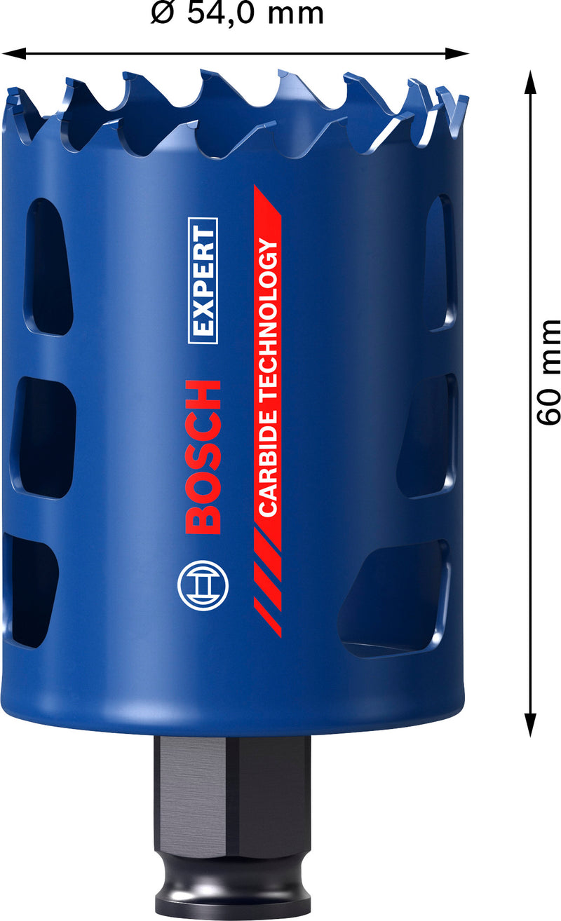 Serras craneanas Bosch Accessories (Serra craneana EXPERT Multi Material Power Change Plus, 54 x 60 mm)