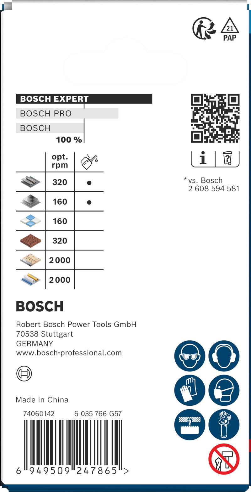 Serras craneanas Bosch Accessories (Serra craneana EXPERT Multi Material Power Change Plus, 54 x 60 mm)