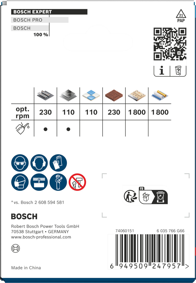 Bosch Accessories Hole Saws (EXPERT Multi Material Power Change Plus Hole Saw, 76 x 60 mm)