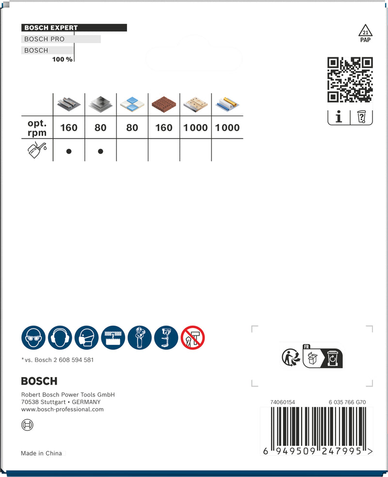 Bosch Accessories Hole Saws (EXPERT Multi Material Power Change Plus Hole Saw, 105 x 60 mm)