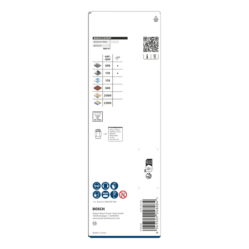 Serras craneanas Bosch Accessories (Conjunto de serras craneanas EXPERT Multi Material Power Change Plus, 51 x 60 mm)