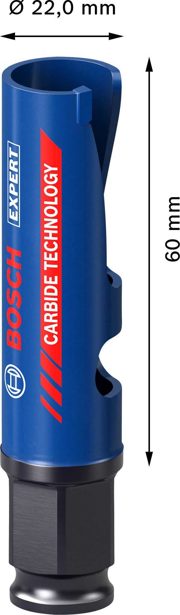 Serras craneanas Bosch Accessories (Serra craneana EXPERT Construction Material Power Change Plus, 22 x 60 mm)