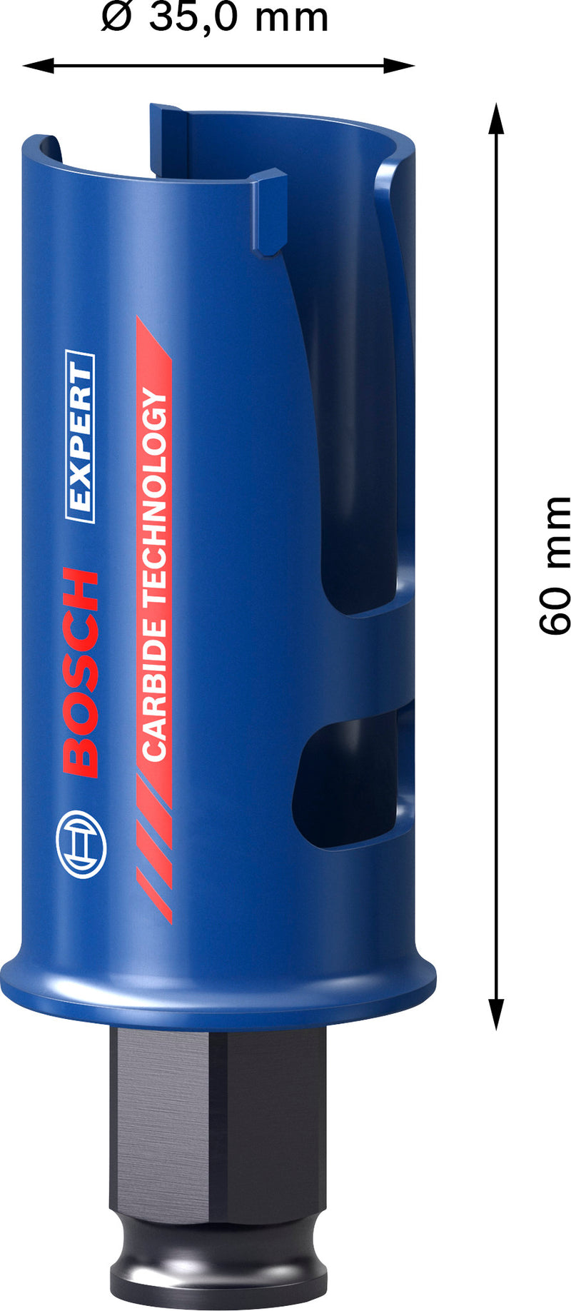 Accesorios Bosch para sierras de corona (Sierra de corona EXPERT Construction Material Power Change Plus, 35 x 60 mm)