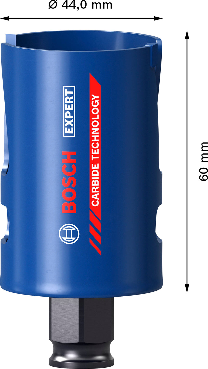 Bosch Accessories Hole Saws (EXPERT Construction Material Power Change Plus Hole Saw, 44 x 60 mm)