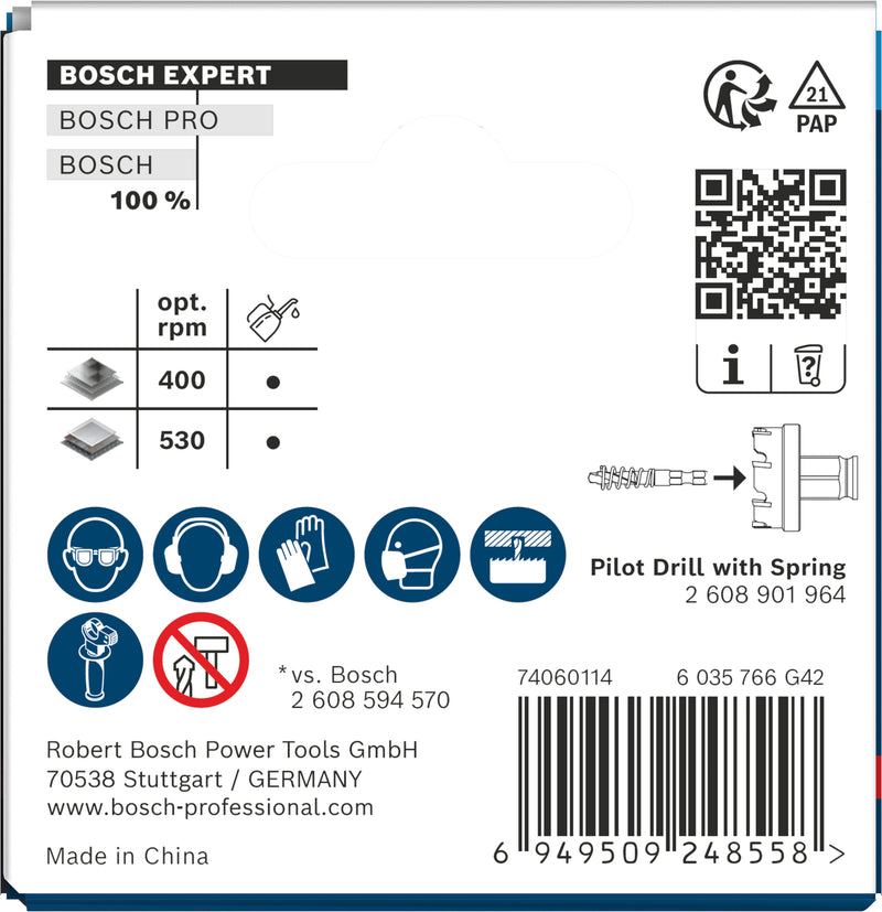 Serras craneanas Bosch Accessories (Serra craneana EXPERT Sheet Metal Power Change Plus, 30 x 5 mm)