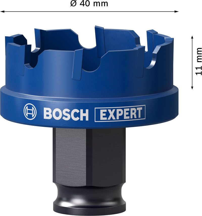 Serras craneanas Bosch Accessories (Serra craneana EXPERT Sheet Metal Power Change Plus, 40 x 5 mm)