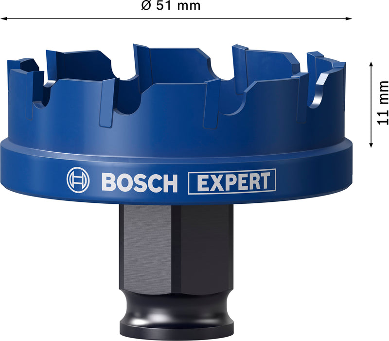 Serras craneanas Bosch Accessories (Serra craneana EXPERT Sheet Metal Power Change Plus, 51 x 5 mm)