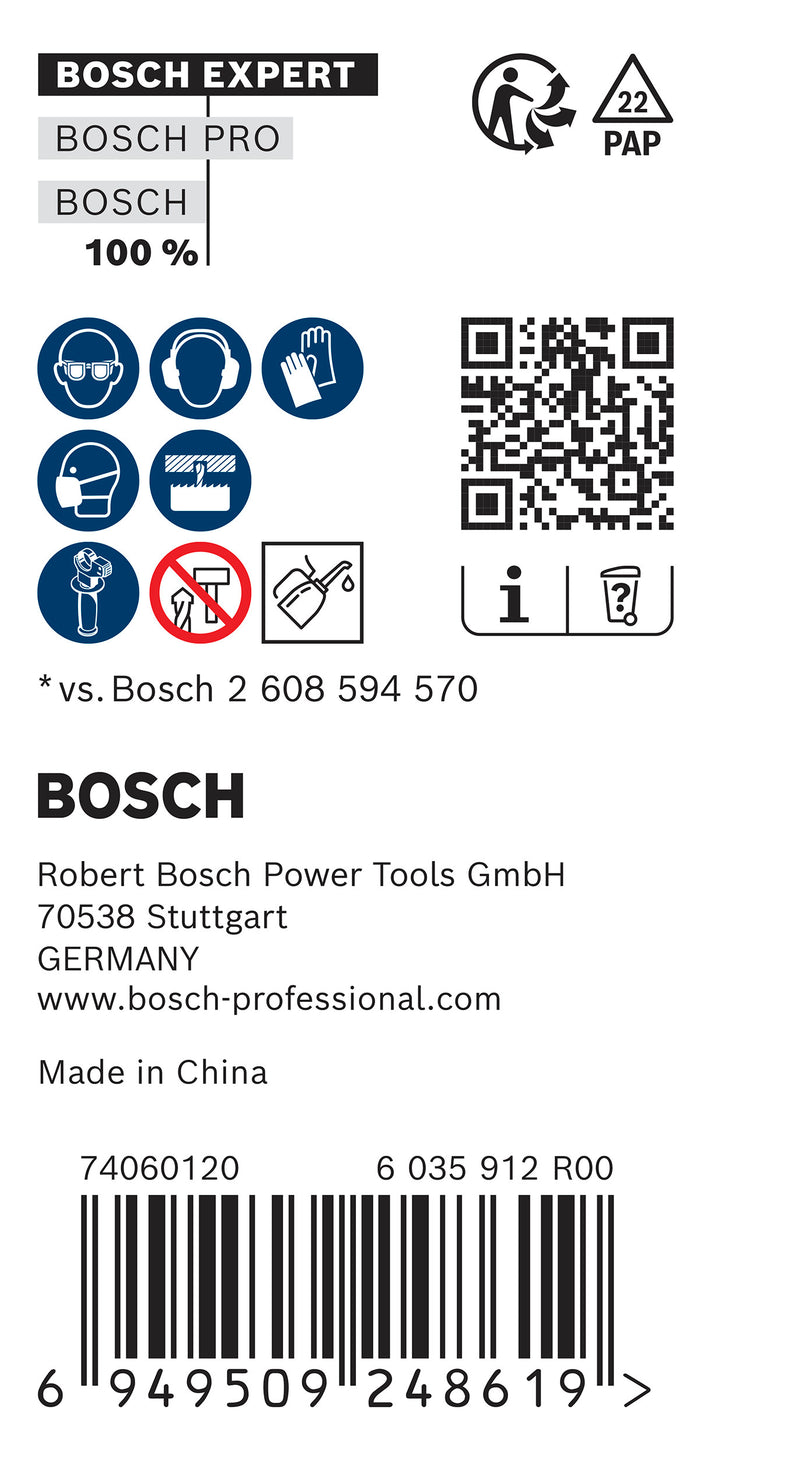 Serras craneanas, conjuntos Bosch Accessories (Conjunto de serras craneanas EXPERT Sheet Metal Power Change Plus, 22; 25; 32 x 5 mm, 6 unid)
