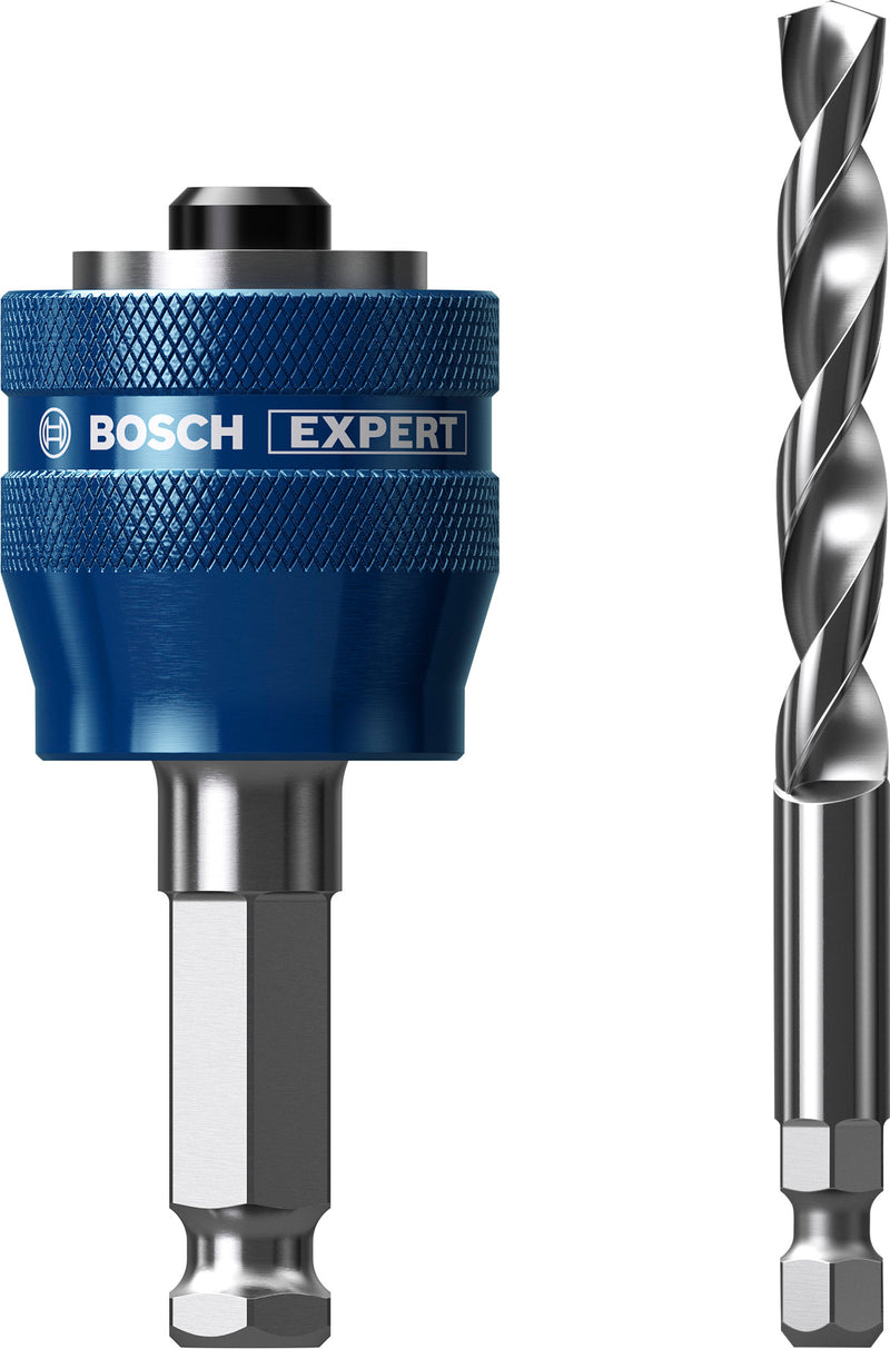 Accesorios Bosch para función de sierra de corona (EXPERT Power Change Plus con broca de centrado, Ø7,15 x 60 x 105 mm, 2 unidades)