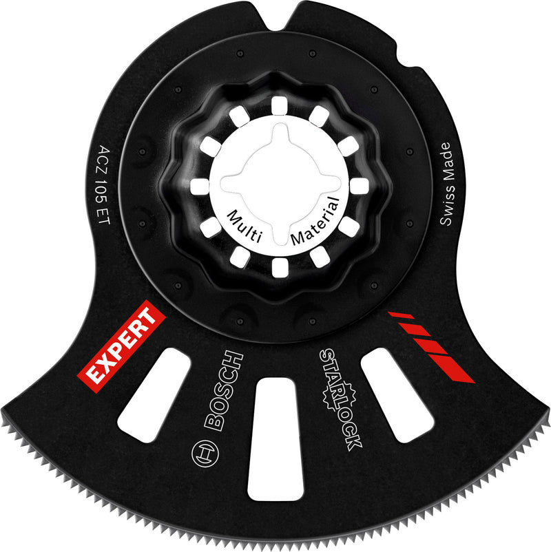 Lâminas de serra sabre, ferramenta multifunções Bosch Accessories (Lâmina de serra EXPERT ACZ 105 ET Multi Material, 80 x 30 mm)