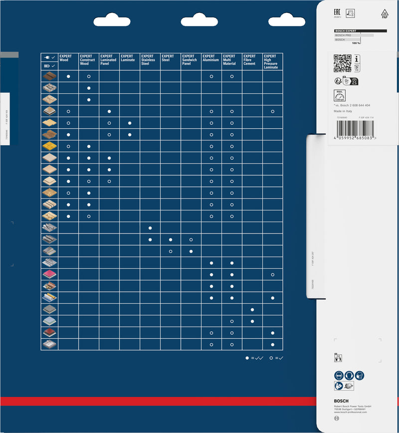 Circular saw blades. Bosch Accessories (EXPERT Wood circular saw blade, 300 x 3.2/2.2 x 30 mm, T26)