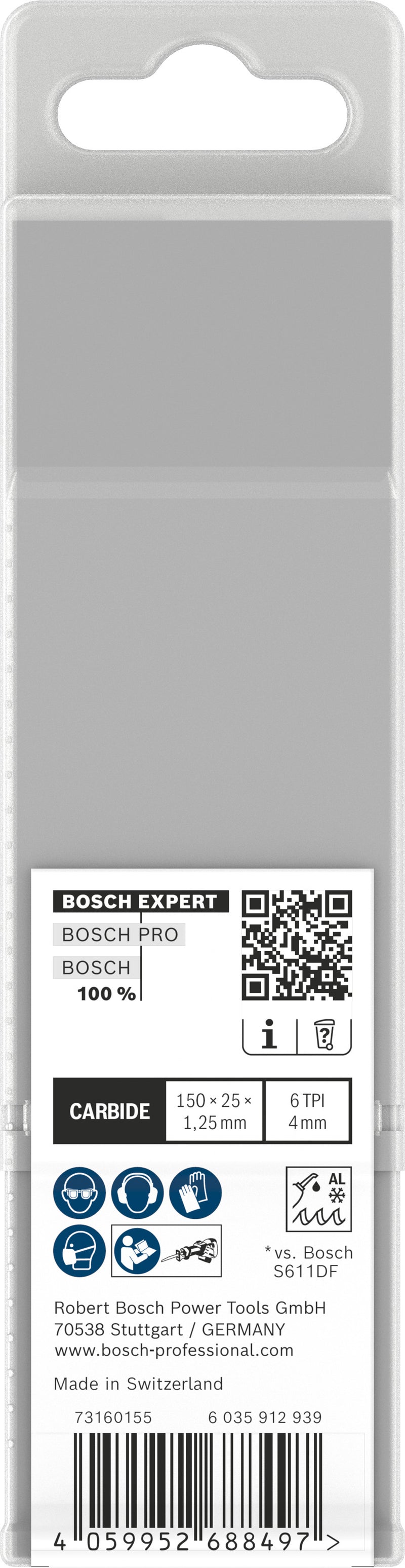 Electric saw blades, Bosch Accessories special (EXPERT Window Demolition S959DHM blade, 10 pieces)