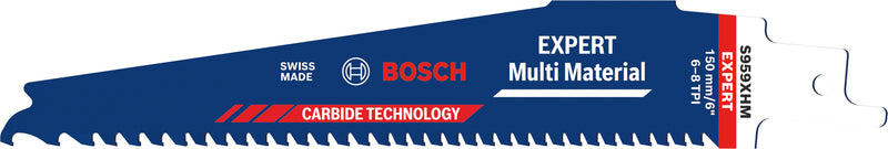 Hojas de sierra eléctrica, accesorios especiales de Bosch (Expert Multi Material Blade S959XHM, 10 piezas)