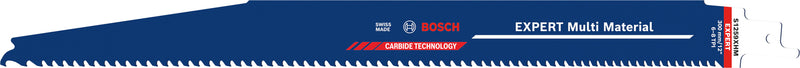 Hojas de sierra eléctrica, accesorios especiales de Bosch (EXPERT Multi Material Blade S1259XHM)