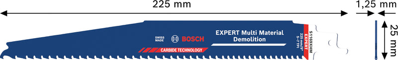 Electric saw blades, Bosch Accessories special (EXPERT Multi Material Demolition Blade S1169XHM, 10 pieces)