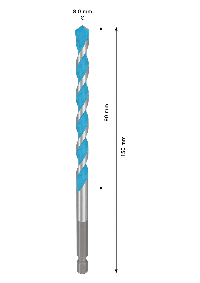 Bosch EXPERT HEX-9 Multi Construction Drill Bi