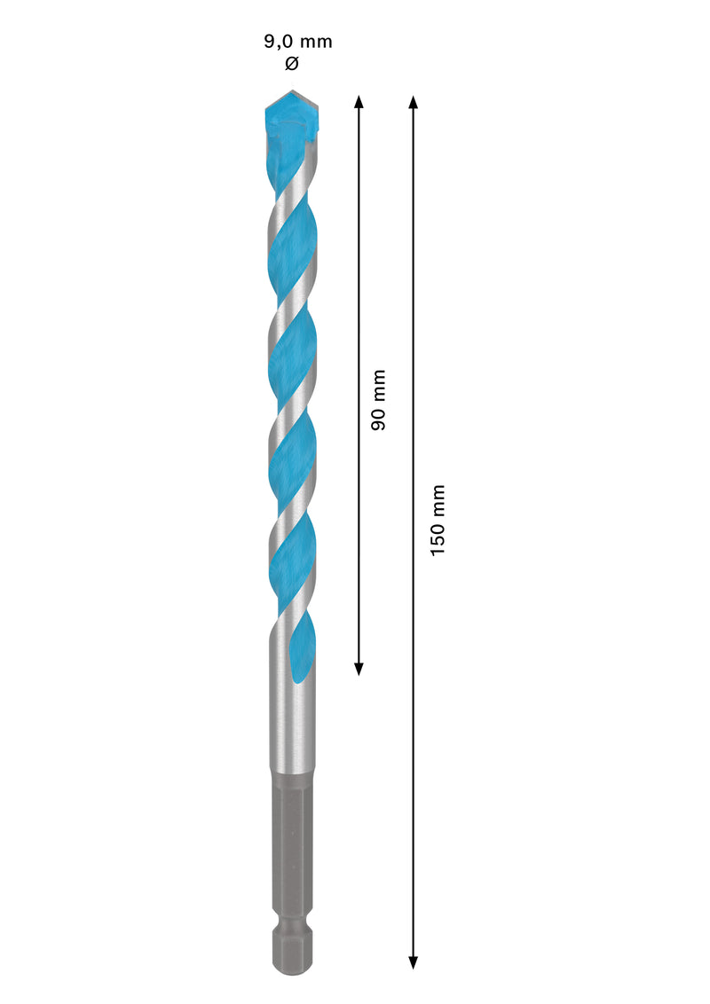 Bosch EXPERT HEX-9 Multi Construction Drill Bi