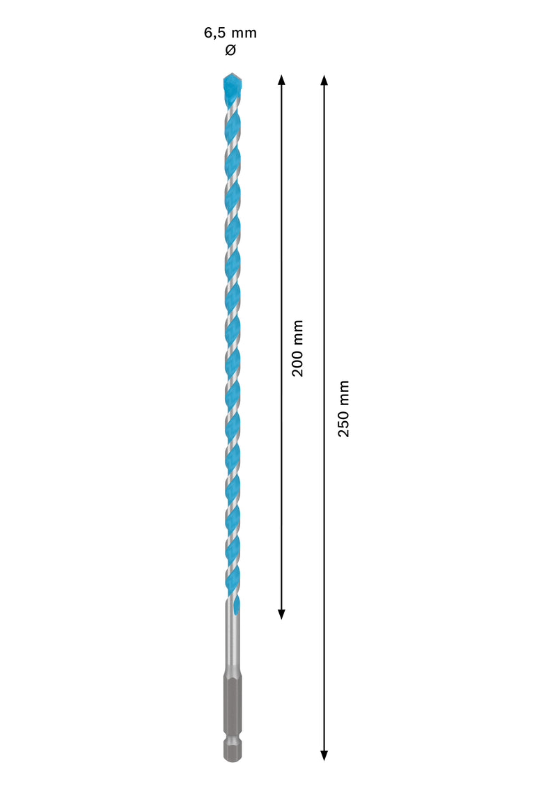 Bosch EXPERT HEX-9 Multi Construction Drill Bi