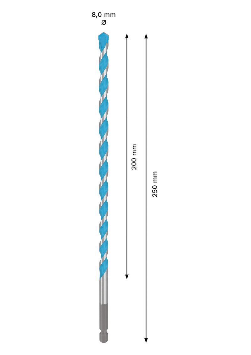 Taladro multiusos Bosch EXPERT HEX-9 Bi