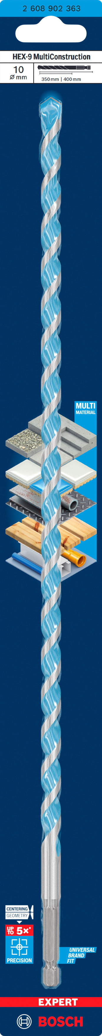 Taladro multiusos Bosch EXPERT HEX-9 Bi