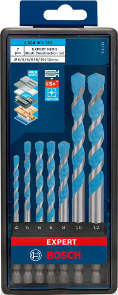 Bosch EXPERT HEX-9 Multi Construction Drill Bi