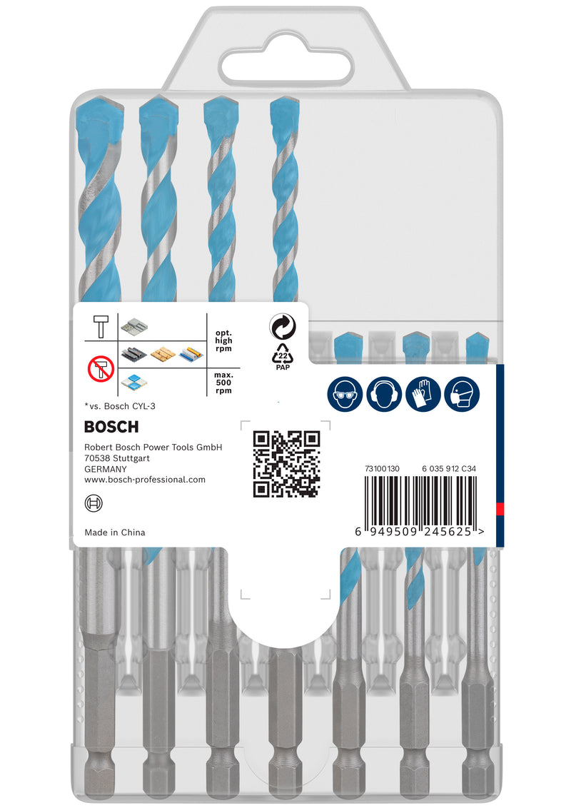 Berbequim multiusos Bosch EXPERT HEX-9 para construção