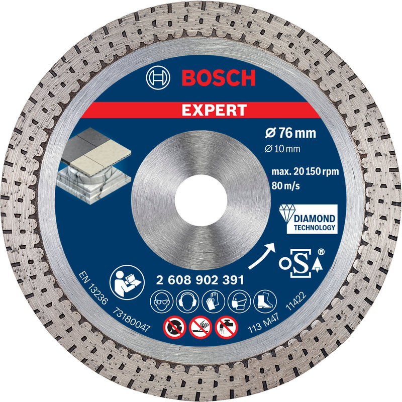 Lâmina de corte diamantada Bosch EXPERT HardCeramic