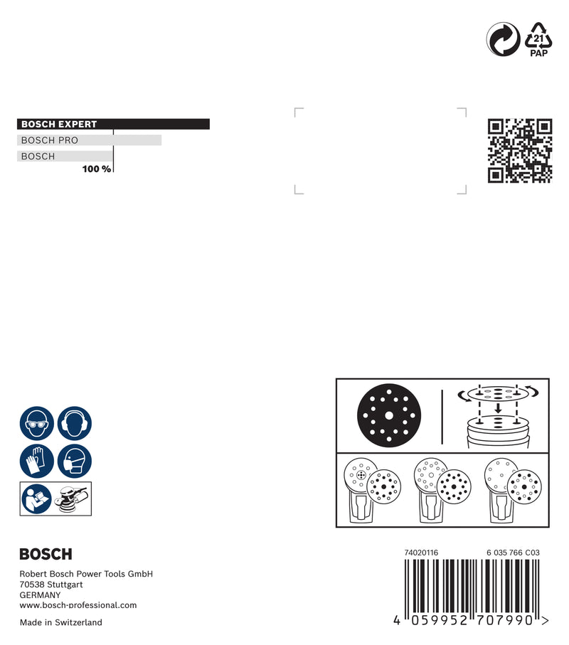 Bosch EXPERT O780,125mm,120,6