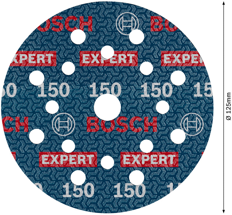 Bosch EXPERT O780,125mm,150,50, etiqueta única
