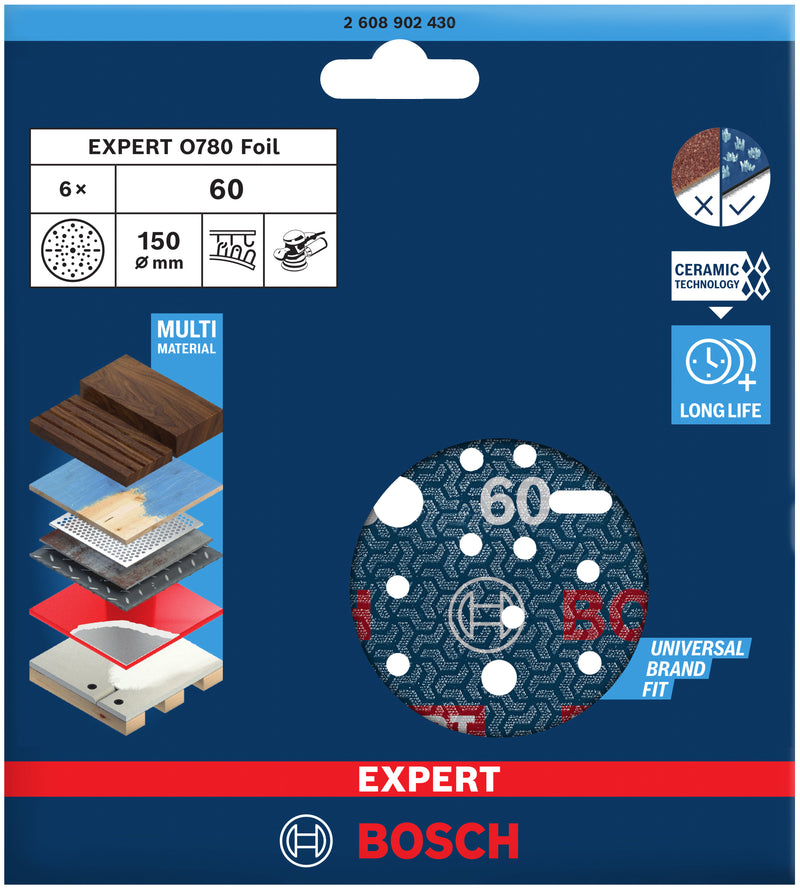 Bosch EXPERT O780,150mm,60,6