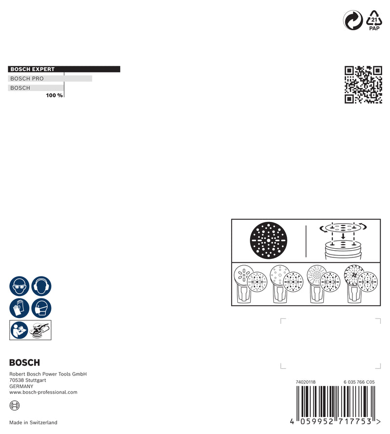 Bosch EXPERT O780,150 mm,150,6