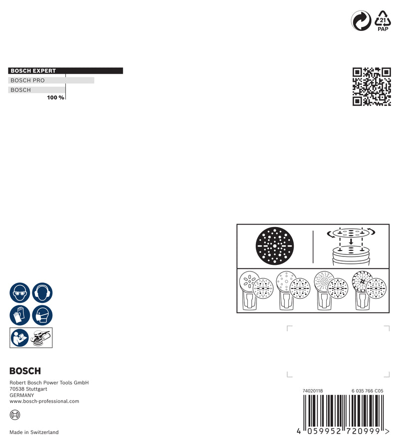 Bosch EXPERT O780,150 mm,320,6