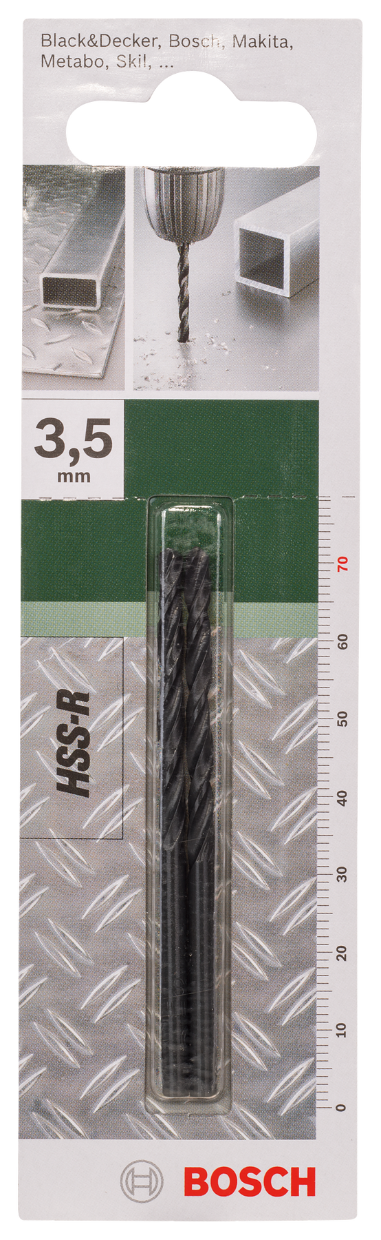 Broca para metal Bosch Hss-R 3,5 mm