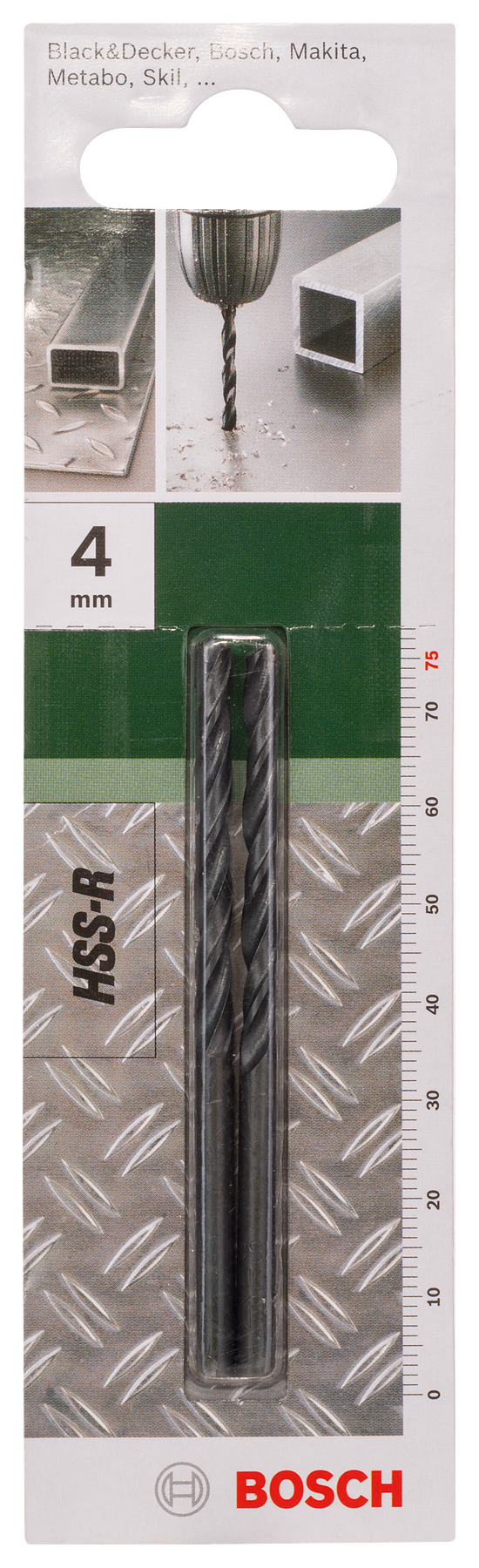 Broca para metal Bosch Hss-R 4 mm