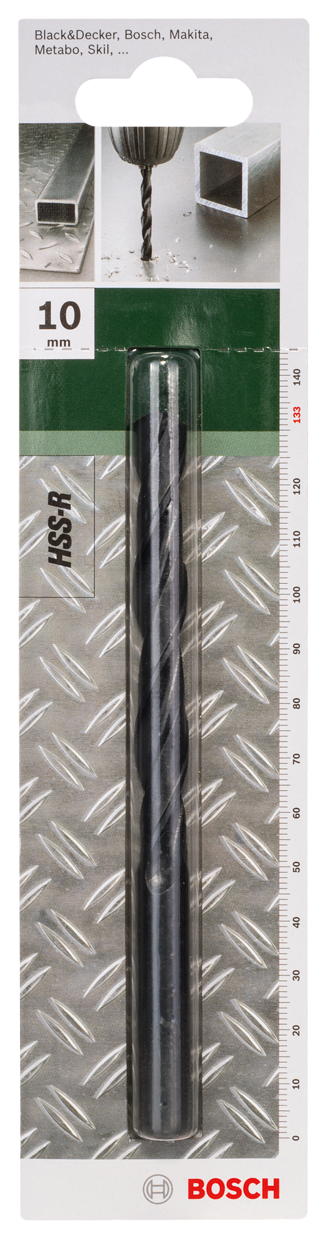 Broca para metal Bosch Hss-R 10 mm