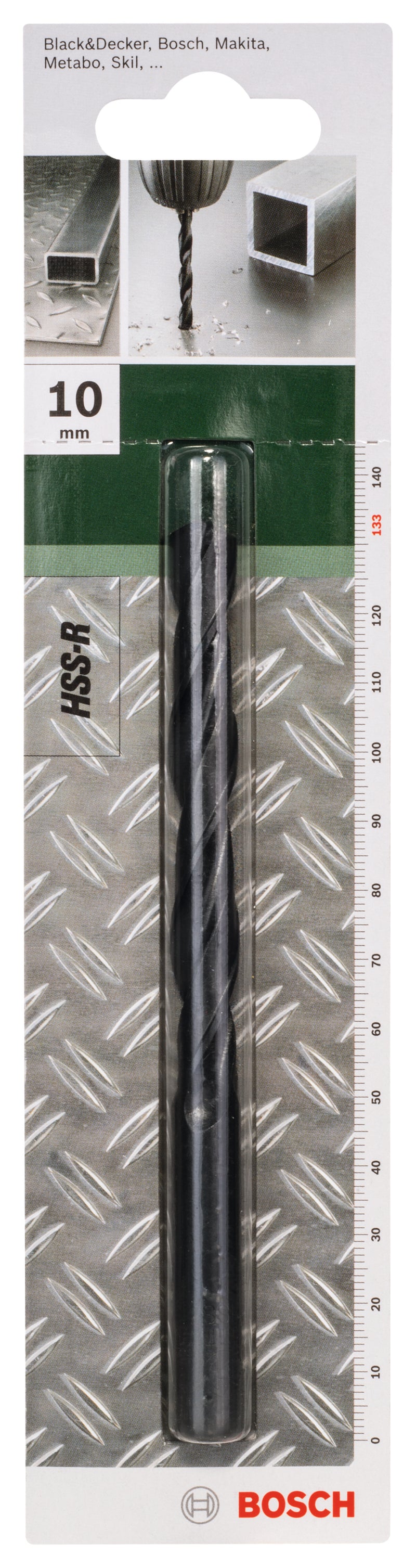 Broca para metal Bosch Hss-R 10 mm