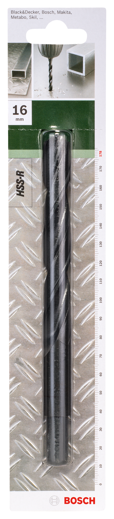 Broca para metal Bosch Hss-R 16 mm