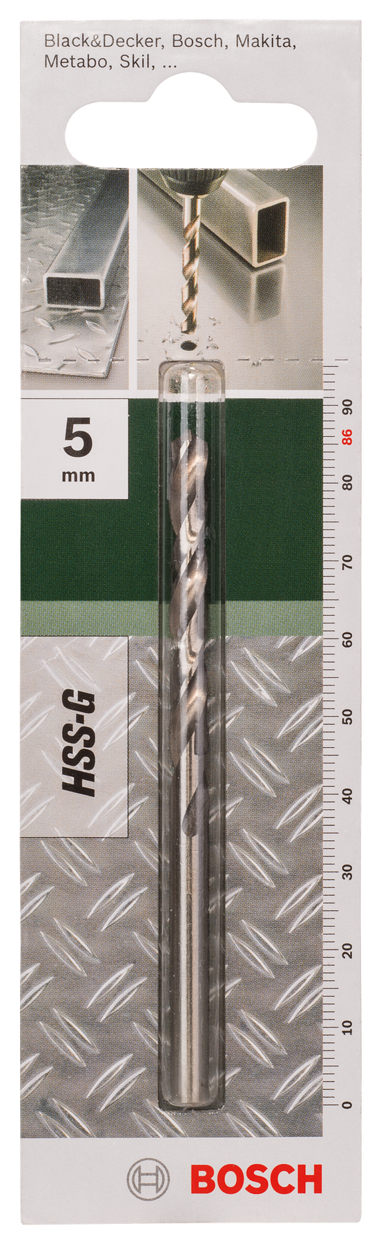 Broca para metal Bosch Hss-G 5 mm