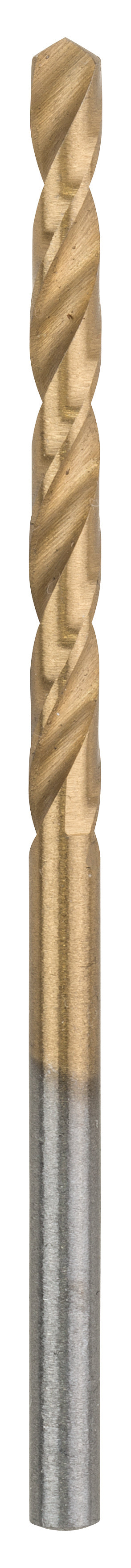 Bosch HSS-TiN metal drill bits, DIN 338D= 3.0 mm; L= 61 mm