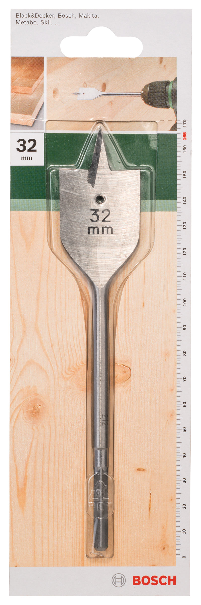 Bosch Flat Wood Drill Bit 32mm