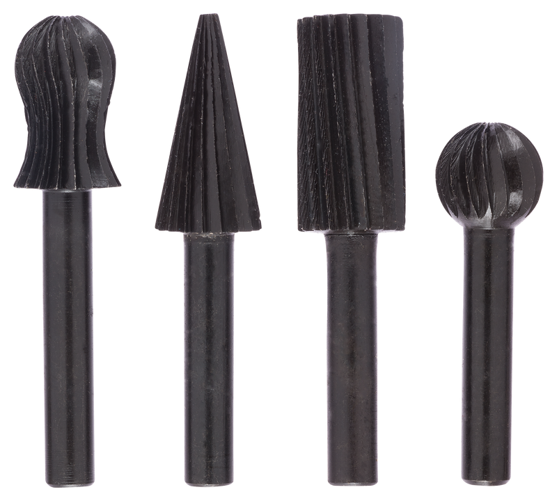 Juego de limas rotatorias Bosch, 4 piezas