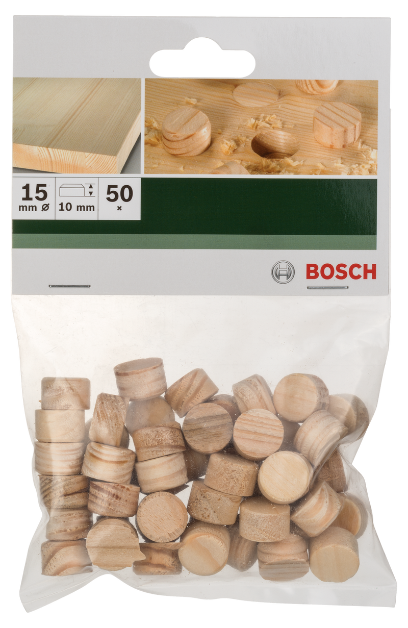 Bosch Wooden pegDiameter = 15 mm